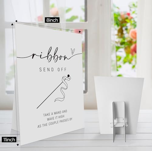 OXEDP Ribbon Send Off Sign 8x11 Inch