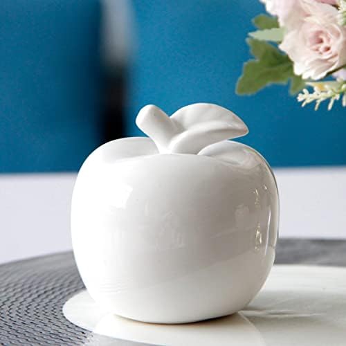 ABOOFAN 3 Pcs Ceramic Christmas Apple Ornament Decorations