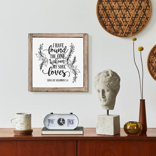 Biblical Love Scripture Wall Decor Christian Wedding Gift