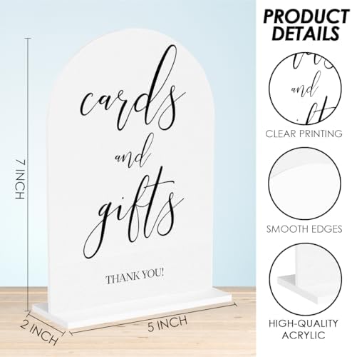 Wedding Acrylic Sign for Reception and Ceremony