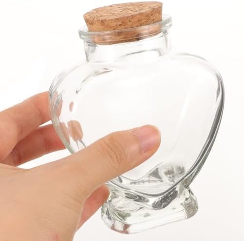 PRETYZOOM Decorative Glass Sand Ceremony Bottle Set 3pcs