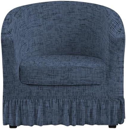 FUANGUI 2 Piece Club Chair Slipcover Set