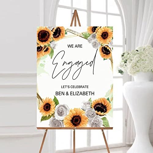 Personalized Wedding Welcome Sign 12x16 Inch
