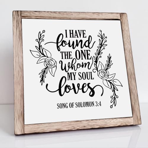 Biblical Love Scripture Wall Decor Christian Wedding Gift