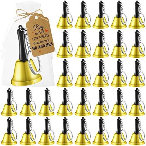 Lounsweer Wedding Kissing Bell Set 48 Pieces Gold