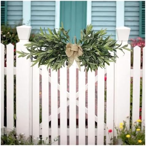 2362 Inch Artificial Olive Flower Swag for Home Decor