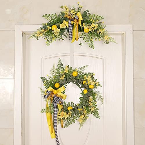 Artificial Lemon Swag for Front Door Wedding Decor