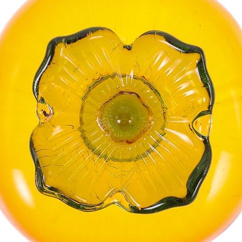 ABOOFAN Crystal Persimmon Figurine Decor