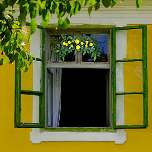 256 Inch Artificial Lemon Swag for Front Door