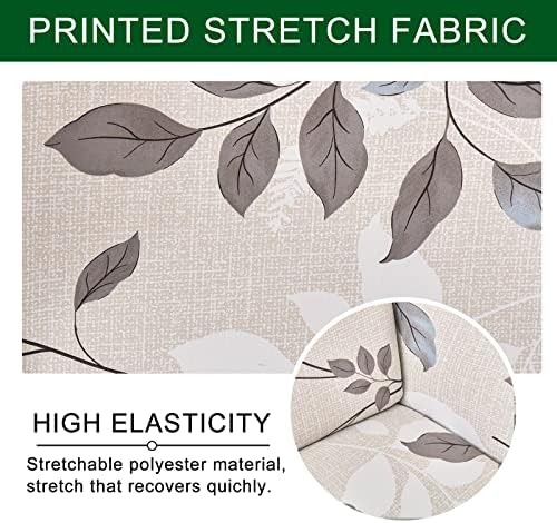 CRFATOP 2 Piece Stretch Wingback Chair Covers