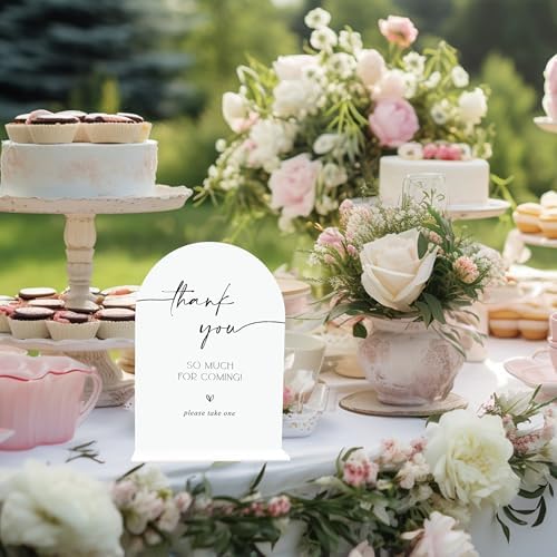 Acrylic Wedding Sign 65 x 9 Inch Thank You For Coming