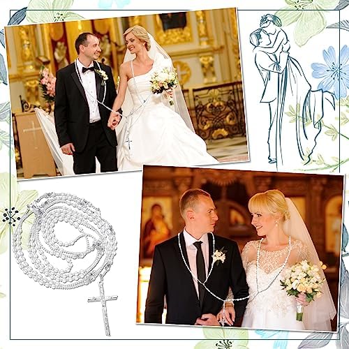 Nosiny Silver Cross Wedding Lasso Handcrafted