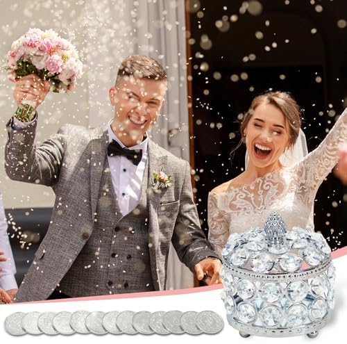 Wedding Unity Coin Set with 13 Coins and Box