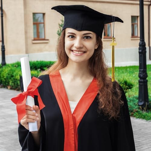 2026 Black Gold Graduation Tassel with Golden Charm