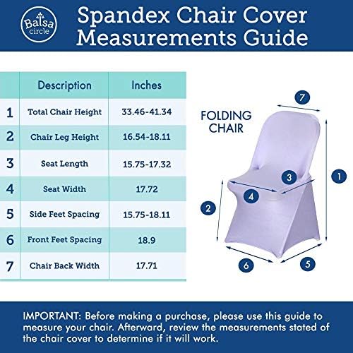 6 pcs Cinnamon Brown Spandex Folding Chair Covers for Parties