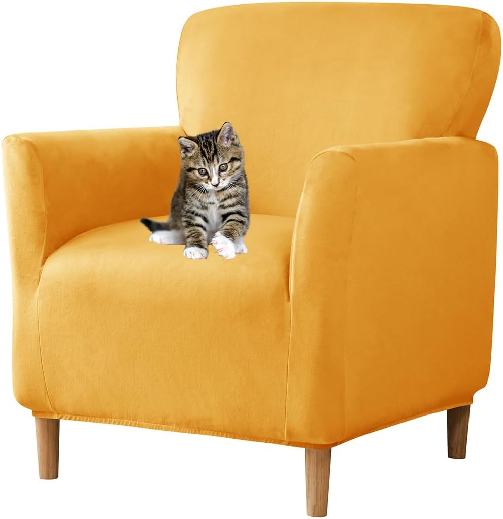 Stretch Chair Covers with Arms for Living Room and Kids