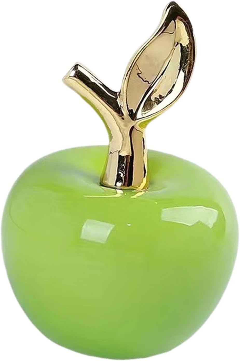 MagiDeal Ceramic Apples Statue Modern Home Decor