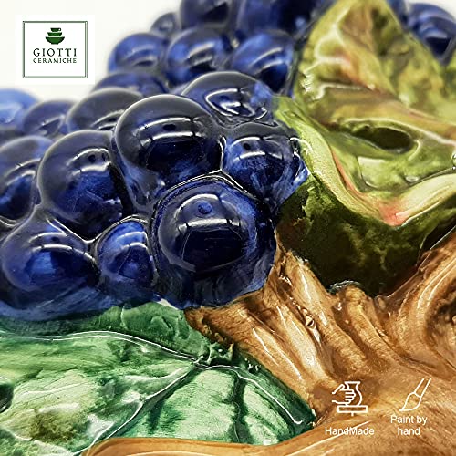 Handmade Italian Ceramic Fruits Wall Decor