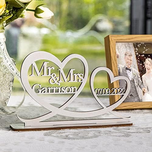 Custom Mr And Mrs Sign Wedding Table Decor