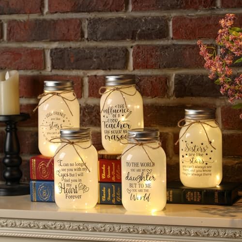 Maracco Friendship Gift Mason Jar Night Light