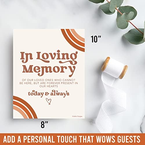 Hadley Designs 9 Retro Wedding Signs Set