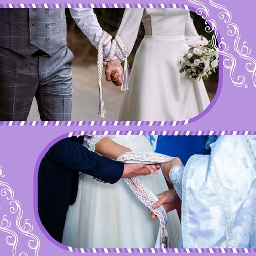 Handfasting Cord Wedding Lasso with Pendants