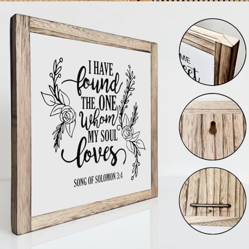 Biblical Love Scripture Wall Decor Christian Wedding Gift