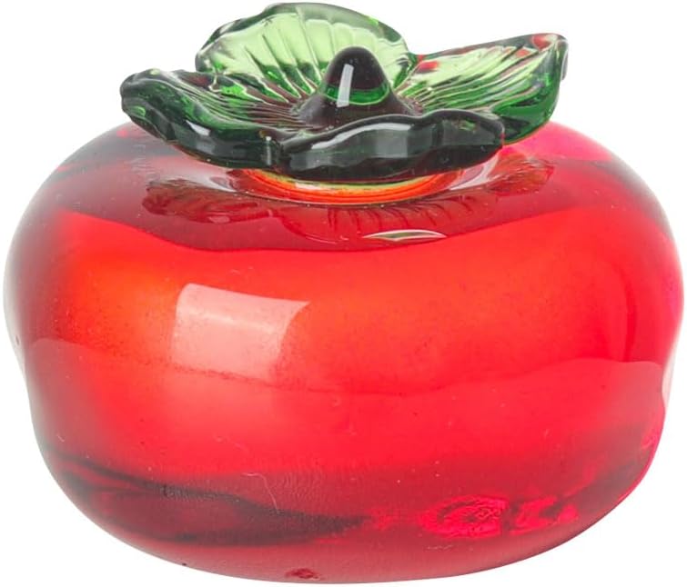 JOONOR Crystal Persimmon Decorative Figurine