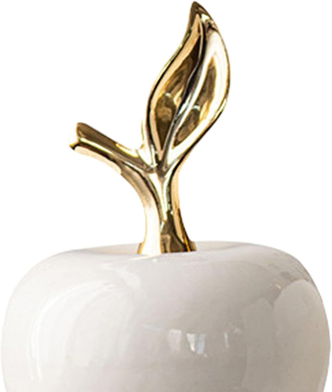 IEUDNS Ceramic Apple Statue Sculpture Home Decor