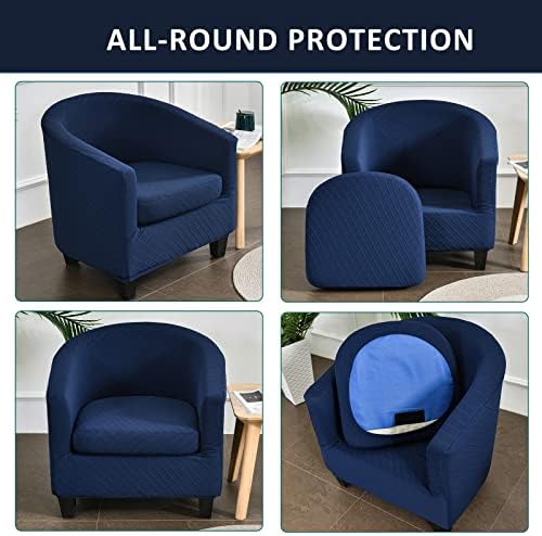 NILUOH Club Chair Slipcover 2 Piece