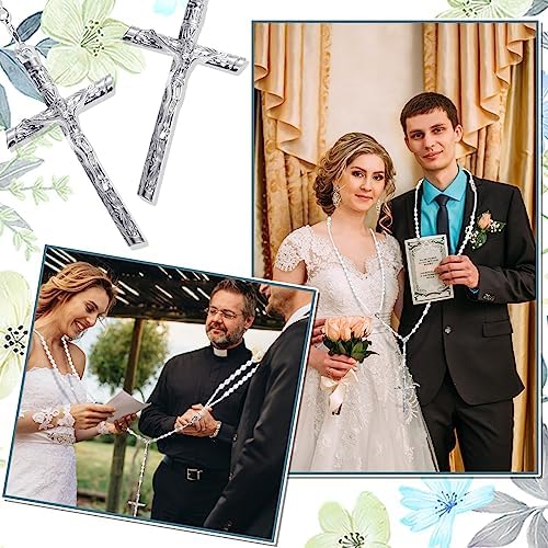 Nosiny Silver Cross Wedding Lasso Handcrafted