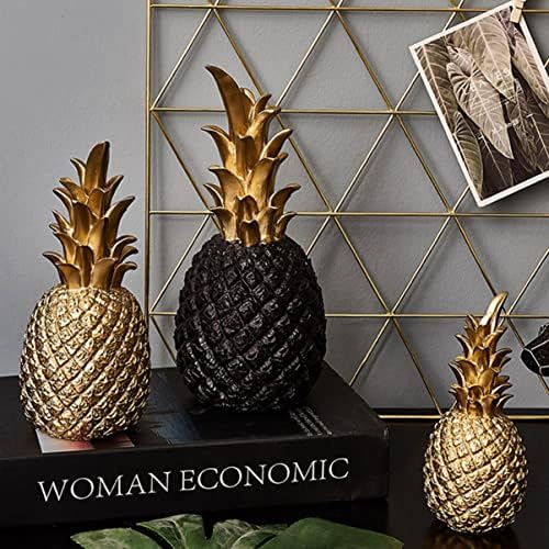 Resin Pineapple Desk Decor - Modern Farmhouse Style