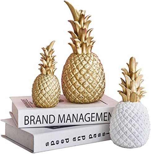Resin Pineapple Desk Decor - Modern Farmhouse Style