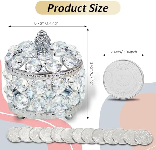 Wedding Unity Coin Set with 13 Coins and Box