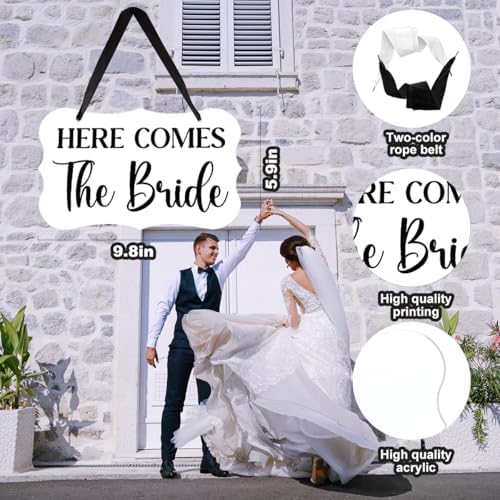 Acrylic Wedding Sign for Rustic Decorations and Events