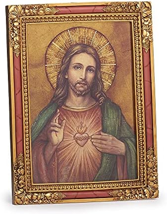 Josephs Studio Sacred Heart Icon Plaque