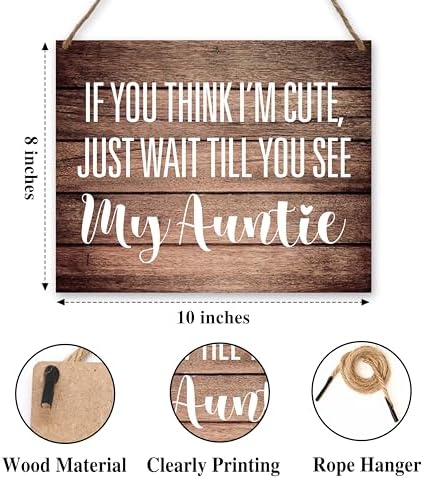 Wood Wedding Wall Sign with Jute Rope Hanging