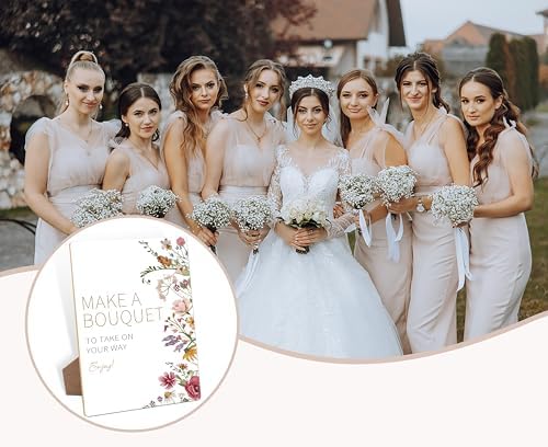 Modern Wedding Wooden Sign with Stand 8x11 Inch