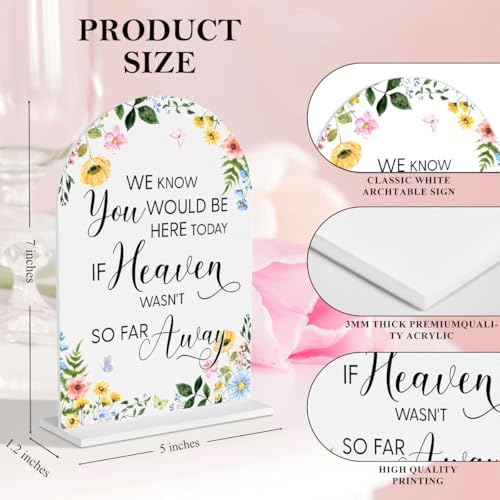 Wedding Memorial Sign with Gold Decor
