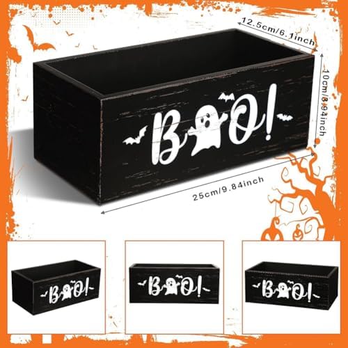 Ochine Halloween Candy Bowls with Ghost Design