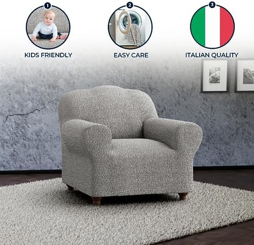 Mamma Mia Covers Chair Cover - 1-Piece Stretch Slipcover for Armchair