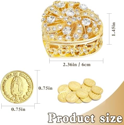 ESNOY Premium Catholic Wedding Set with Coins and Lasso