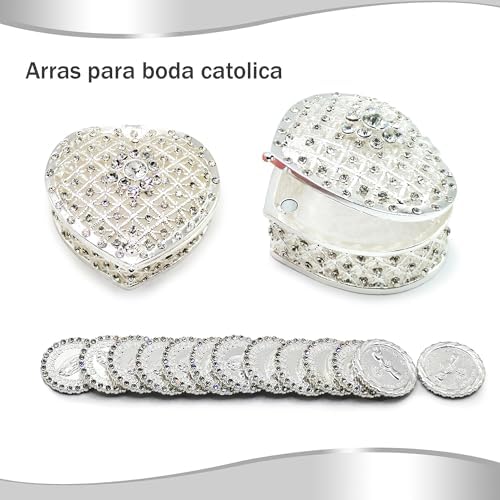 Catholic Wedding Arras Set with Decorative Box