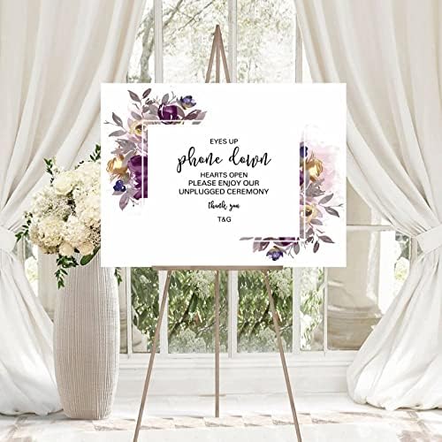 Alioyoit Personalized Wedding Welcome Sign