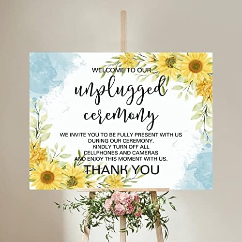 Customizable Luxury Wood Wedding Welcome Sign 12x16 Inch