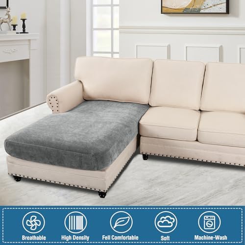 HVERSAILTEX Stretch Chenille Chaise Cover