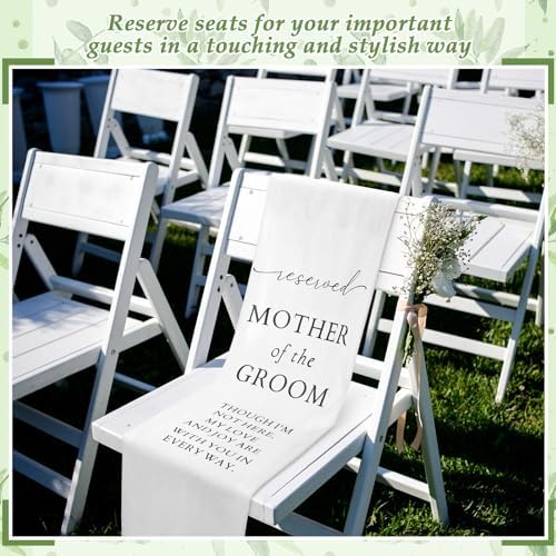 Wedding Memorial Reserved Seat Sign for Parents in Heaven