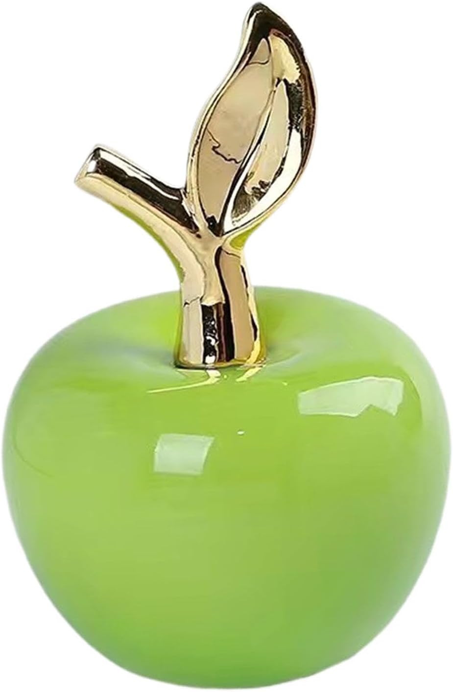 MagiDeal Ceramic Apples Statue Modern Home Decor
