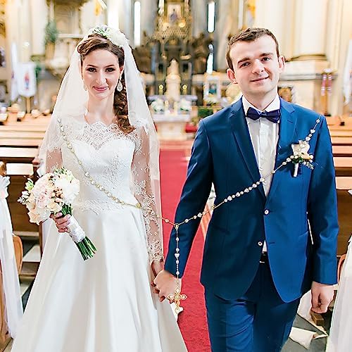 Catholic Wedding Set with Unity Coins and Lasso