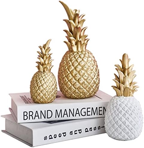 Amosfun Artificial Pineapple Decor for Home and Wedding Centerpieces